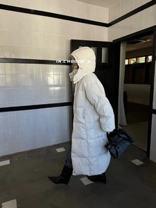 <span class=keywords><strong>Xiaoxiao</strong></span> maison 2024 hiver femmes manteaux nouveau Style coréen Simple haut de gamme à capuche détachable longue grande couette épaissie veste - Product Image 2