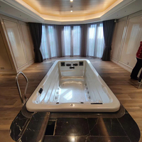 Piscine de spa à fonction de surf avec jet de vagues pour le surf et la natation Piscine à vagues à contre-courant à contre-courant