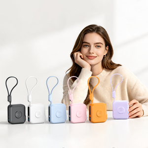 สมาร์ทวอทช์ แบตสำรองไร้สาย 10000mAh พร้อมปลั๊ก AC สายคล้องคอในตัว PD20W <span class=keywords><strong>8</strong></span> สี ขายส่ง - Product Image 2