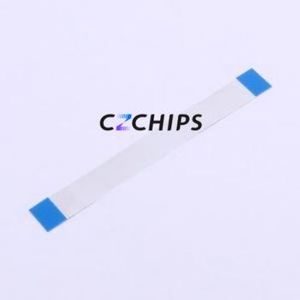 JS05A-22P-100-4-8 FFC Cable (Flexible Flat Cable) P=0.5mm Connector 22P 0.5mm 0.3mm Non-Inverting - Product Image 2