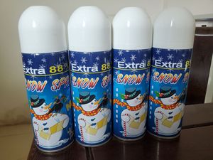 Nouveauté célébration de Noël mariage vacances fête neige pulvérisation protection de l'environnement clown bonhomme de neige neige pulvérisation - Product Image 6