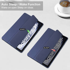 Hybrid TPU Acrílico <span class=keywords><strong>Ultra</strong></span> Thin Clear Back Funda inteligente plegable para Samsung <span class=keywords><strong>Galaxy</strong></span> <span class=keywords><strong>Tab</strong></span> A9 Plus X210 X 215 Smart Back Cover - Product Image 6