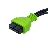 Cable de Diagnóstico OBD2 para Motocicletas Kawasaki Z/Suzuki 4/Suzuki 6 Series - Conector 3 en 1 de 4 Pines/6 Pines