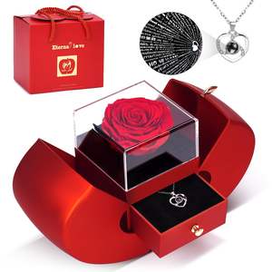 Collier Chaîne Argentée Cœur Perle Noire avec Message Secret « Je t'aime » en 100 Langues et Projection Nano Enchantante - Product Image 4