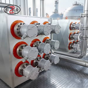 Robuste 720kW 600 ℃   <span class=keywords><strong>Chauffe</strong></span>-gaz électrique antidéflagrant en acier inoxydable sur skid pour la synthèse de l'hydrogène dans les raffineries - Product Image 2
