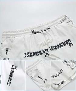 Short d'été taille haute pour homme New Ice Silk Quick Dry Beach Casual Pants - Product Image 4