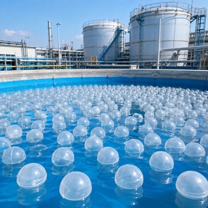 Sphères flottantes anti-corrosion de haute qualité, boules creuses en plastique pour l'industrie chloro-alcaline - Product Image 6