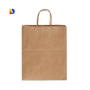 תיק נייר קראפט מודפס מותאם אישית עבור מזון לקחת-משם אישית עם לוגו - Product Image 5