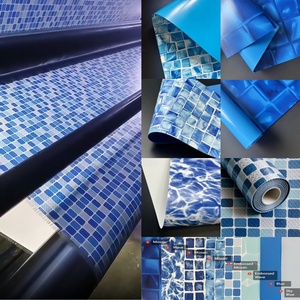 Membrane imperméable <span class=keywords><strong>en</strong></span> PVC certifiée ISO9001, 1,2 mm, 1,5 mm, revêtement de <span class=keywords><strong>piscine</strong></span>, motif 1000D, revêtement de <span class=keywords><strong>piscine</strong></span> <span class=keywords><strong>en</strong></span> PVC pour <span class=keywords><strong>piscine</strong></span> extérieure - Product Image 4