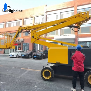 12-20 מ 'קוטף דובדבן חשמלי הידראולי הרמה פלטפורמה איש מתנשא במבטא דיזל בום מעלית - Product Image 4