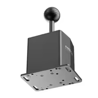 Palanca de Cambios Original MOZA HGP H-Pattern 7+R, Diseño Inteligente con Blip Automático para Descenso de Marcha y Anti-Error de Cambio, para PC Racing, Venta al Por Mayor