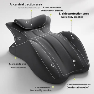 Oreiller Sexy fonctionnel pour lire le dos dormir casque enclin jambe partie du corps-Sexypillow