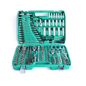 Профессиональный комплект для ремонта автомобилей, 216 шт., хромированная ванадиевая сталь, набор ручных ключей с храповым механизмом, гарантия 1 год - Product Image 1