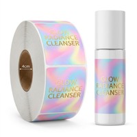 Étiquettes autocollantes en vinyle imprimées sur mesure, résistantes aux UV et aux rayures, pour pots de cosmétiques, de miel, de sauces, emballages industriels