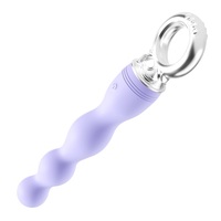 Perles Anales, Plug Anal, Œuf d'Amour, Vibrateur 10 Modes, Stimulateur Télécommandé, Rechargeable, Étanche, Jouet Sexuel Adulte Unisexe