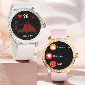 Decorazione diamante moda donna LW105 Miss periodo mestruale gravidanza Record relogio Reloj inteligente Bluetooth Smart Watch - Product Image 2