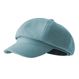 Casquette Gavroche en Daim pour Femme, Béret Octogonal Automne Hiver, Chapeau de <span class=keywords><strong>Peintre</strong></span> Décontracté, Casquette de <span class=keywords><strong>Boulanger</strong></span>, Casquette Bec de Canard, Chapeau d'Extérieur Tendance - Product Image 2