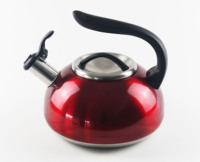 LFGB Wholesale Featured Handle Induction Stovetop 3L Electric Stainless Steel Whistling Tea Kettle Pot