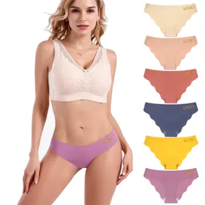 Lencería Sexy de encaje transparente para mujer, bragas Retro 100% de poliéster, ropa interior sin costuras para adultos, gran oferta, novedad