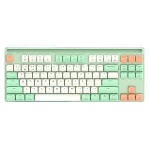 Tastatur de jeu à profil bas TKL RGB Light Teclado Mecanico 2.4Ghz BT USB-C Triple Modes <span class=keywords><strong>Clavier</strong></span> de jeu pour PC Ordinateur <span class=keywords><strong>Gamer</strong></span> - Product Image 1
