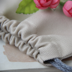 OEKO-TEX Certified Eco-Friendly Cotton Canvas <strong>Drawstring</strong> <strong>Bag</strong> Custom Logo <strong>Personalised</strong> Natural Colour Small Shopping <strong>Bag</strong> - Product Image 4