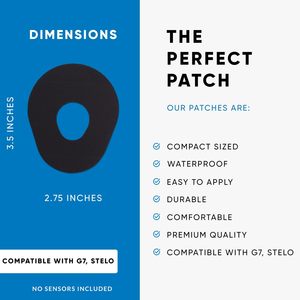 CGM resistente del produttore patch sensore impermeabile Libre 2/3 G6 Libre collegare CGM patch sensore traspirante elastico per 10-14 - Product Image 2