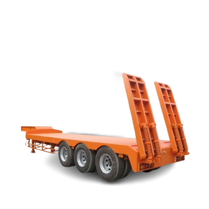 Remolque de Plataforma Baja de Acero de 2 Ejes en Buen Estado - Product Image 3