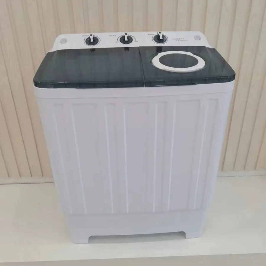 Бытовая прозрачная пластиковая мини-Портативная стиральная машина с двойной ванной