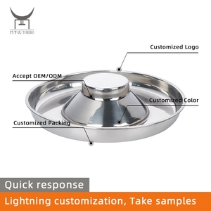 ชามอาหารสแตนเลสสำหรับนกแก้ว <span class=keywords><strong>นก</strong></span>ค๊อกคาเทล <span class=keywords><strong>นก</strong></span>พีโอนี <span class=keywords><strong>นก</strong></span>เปลือกหอย ของใช้สำหรับ<span class=keywords><strong>นก</strong></span> - Product Image 3