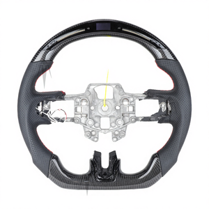 Volant en fibre de carbone LED personnalisé adapté aux modèles <span class=keywords><strong>Ford</strong></span> <span class=keywords><strong>Mustang</strong></span> Shelby <span class=keywords><strong>GT</strong></span> 2005-2009 - Product Image 1