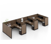 Cloison de poste de travail de système de panneau modulaire de bureau de bureau de bureau de coworking
