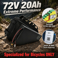Baterai Konversi Ebike Ansen 72V 20Ah untuk Sepeda/Skuter Listrik