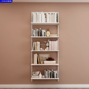 Estantería segura montada en la pared de madera de nuevo estilo de 0,8 M - Product Image 5