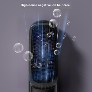 Peine de Iones Negativos Inalámbrico para Cabello Lacio con 3 Niveles de Calor Ajustables, <span class=keywords><strong>Plancha</strong></span> de <span class=keywords><strong>Pelo</strong></span> Portátil Sin Daños - Product Image 5