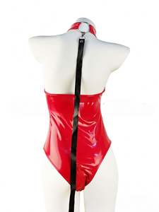 Di alta qualità Sexy in pelle piccante Sexy tute da tentazione Sexy Lingerie Sexy <span class=keywords><strong>con</strong></span> <span class=keywords><strong>frusta</strong></span> da <span class=keywords><strong>donna</strong></span> aperta al cavallo di orsacchiotto Lingerie - Product Image 5