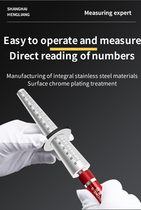 Hengliang 1-6.5mm 0.1mm đo độ chính xác cao thép không gỉ hình nón bên trong đường kính đo côn cắm đo côn lỗ đo - Product Image 5