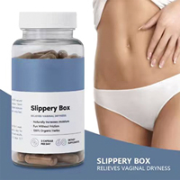 Capsules de Soin Intime Naturelles Hydratantes Marque Blanche – Soulage la Sécheresse Vaginale (Boîte Glissante)