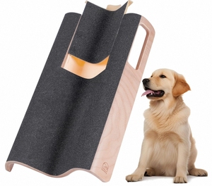 Luxury Square Dog <strong>Scratch</strong> <strong>Pad</strong> with Treat Box Durable Board for Nail Care and Comfort Pet Grooming Product - Product Image 1