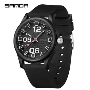 SANDA 3252 popolare studente orologio al quarzo alla moda e semplice nastro impermeabile in Silicone orologio sportivo per <span class=keywords><strong>bambini</strong></span> - Product Image 6