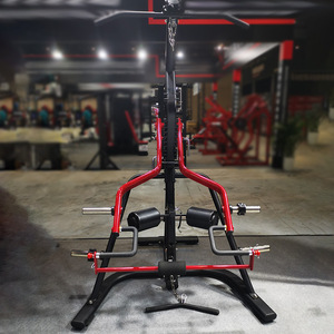 Gimnasio en casa Equipo de fitness comercial Ejercicio de piernas Estante de sentadillas Entrenador de apalancamiento Levantamiento de pesas gratis Máquina de gimnasio múltiple para la venta - Product Image 3