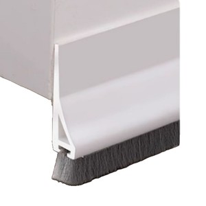 <b>Door</b> Bottom <b>Brush</b> <b>Strip</b> Plastic Soundproof Screw Minimalist <b>for</b> <b>Door</b> Entry Room Seal - Product Image 2