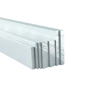 Grande fabbrica di fabbricazione in alluminio solido bar in alluminio barra piatta