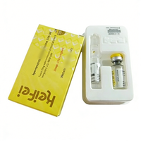 Production à volume élevé, faible MOQ, boîte pliante imprimée compatible avec la machine d'emballage automatique, taille personnalisée pour les flacons de peptides