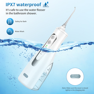 Hydropulseur dentaire électrique sans fil rechargeable étanche IPX7 pour le blanchiment et le nettoyage des dents - Product Image 2