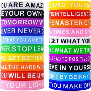 Pulseras de Silicona con Logotipo Personalizado, Pulseras de Goma de Colores Variados, Pulseras Deportivas para Hombre y Mujer, Gran Venta - Product Image 2