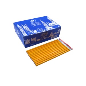 Juego de Lápices de Madera Negros de Alta Calidad, Lápiz Redondo Fácil de Sacapuntas, Papelería Elegante Personalizada <span class=keywords><strong>para</strong></span> Dibujo Escolar y de Oficina - Product Image 4