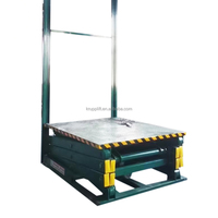 Plateforme de travail fixe hydraulique électrique à ciseaux pour 100 kg, table élévatrice de chargement en acier inoxydable, hauteur 22 m