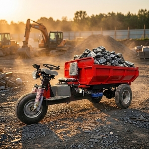 รถดัมพ์บรรทุกขนาดเล็กแบบมีมอเตอร์ รถมอเตอร์ไซค์บรรทุก รถสามล้อขนส่ง - Product Image 1