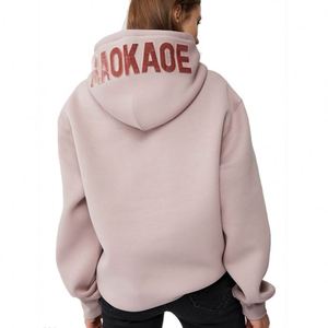 RUYI Clothing Soft Oversized Heavy Weight Hoodies Unisex Add Logo <b>Pink</b> <b>Hoodie</b> for <b>Men</b> - Product Image 4