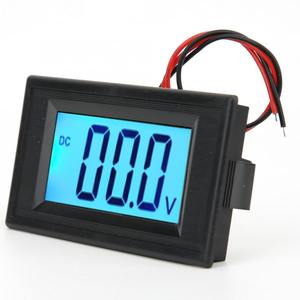Yb5135db <span class=keywords><strong>Abs</strong></span> Lcd Blauwe Backlight Digitale Display Spanningsmeter <span class=keywords><strong>Tester</strong></span> Dc 0-2V/20V/100V/200V/300V/500V 3-Wire Voltmeter Monitor Nieuw - Product Image 2